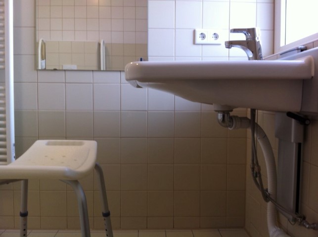 height adjustable sink